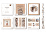 editable canva templates, aesthetic instagram post design for an attractive feed